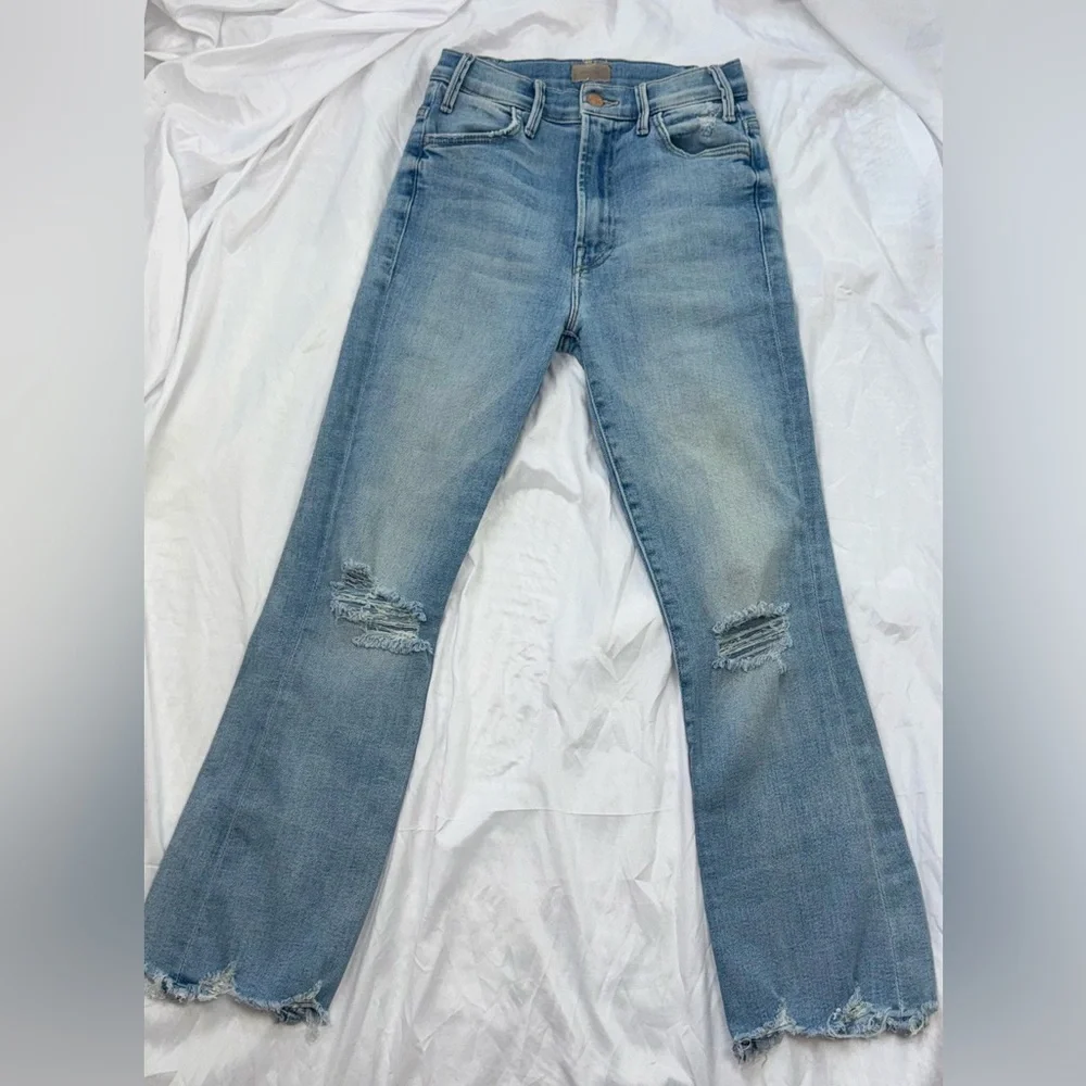 MOTHER High Rise‎ Light Blue Jeans - Picture 5 of 9